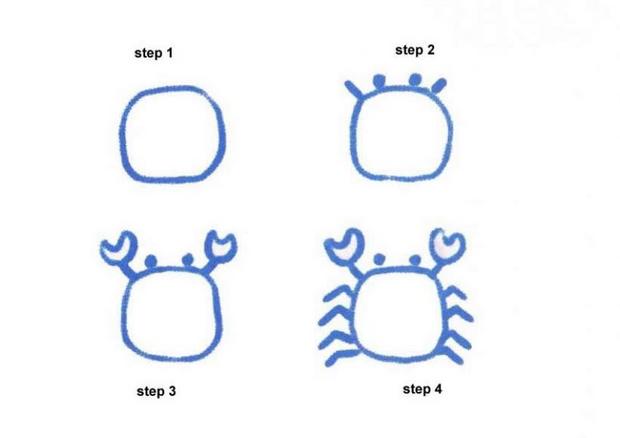 620x438 How To Draw How To Draw A Cartoon Crab - Cartoon Crab Drawing