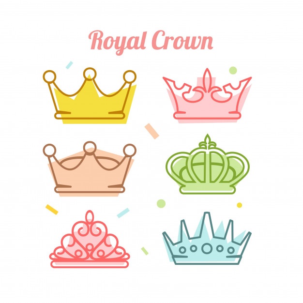 626x626 Crown Vectors, Photos And Free Download - Cartoon Crown Drawing