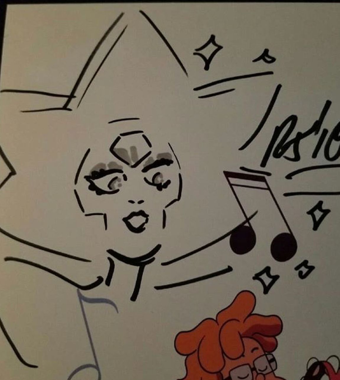 1151x1285 Steven Universe White Diamond Drawing - Cartoon Diamond Drawing