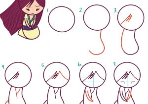 300x210 Easy Sketches Of Disney Characters Step - Cartoon Disney Drawings