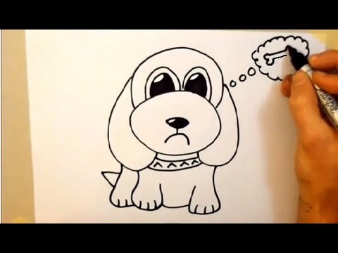 480x360 draw a cartoon dog in minutes - Cartoon Dog Drawing