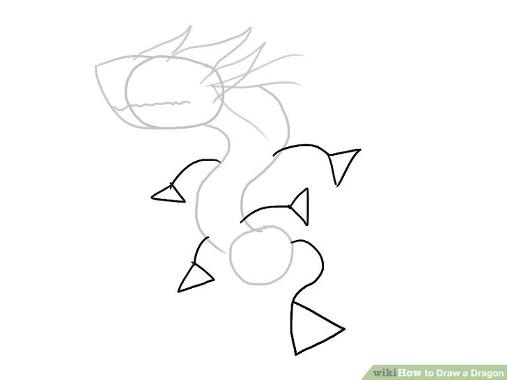 728x546 The Best Ways To Draw A Dragon - Cartoon Dragon Drawing