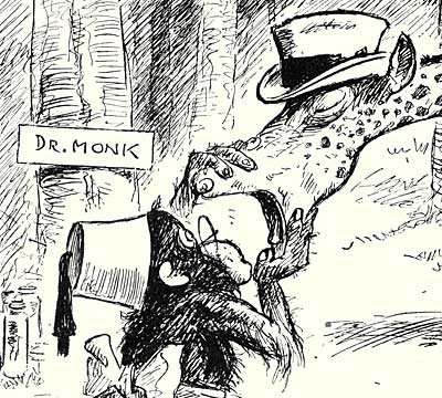 400x360 Magazine Cartoons The Father Of The Disney Style T S Sullivant - Cartoon Drawing Art