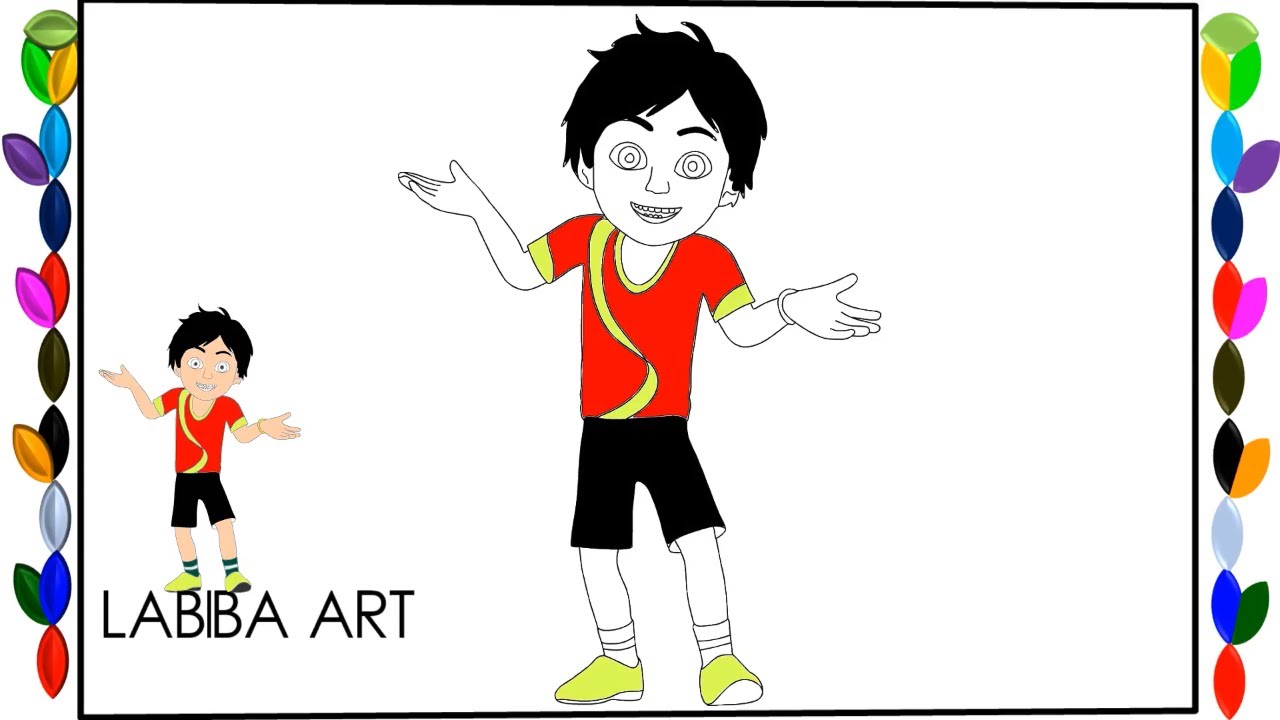 1280x720 Nick Shiva Cartoon Character Drawing - Cartoon Drawing Art