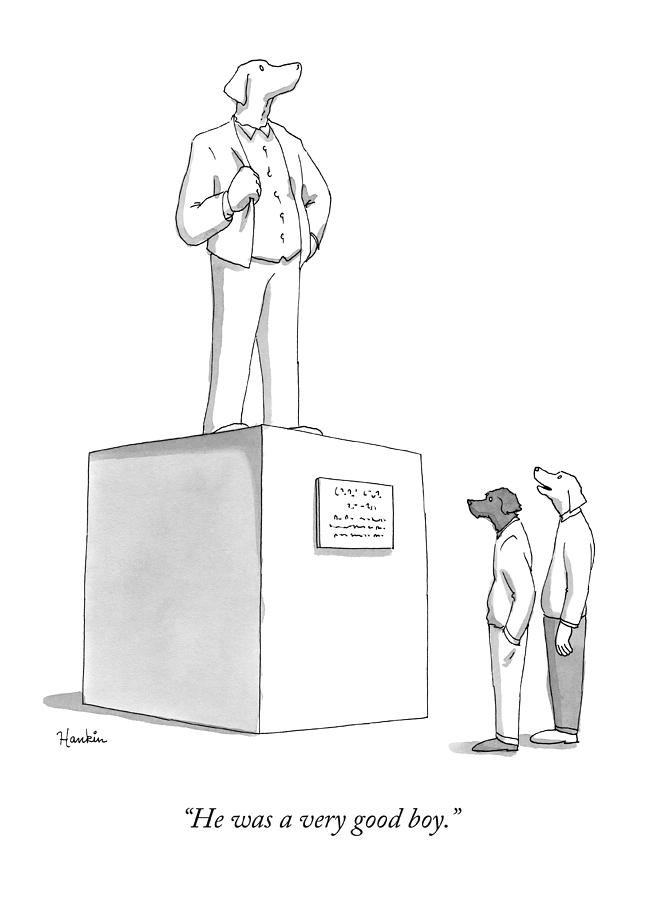 647x900 He Was A Very Good Boy - Cartoon Drawing Boy