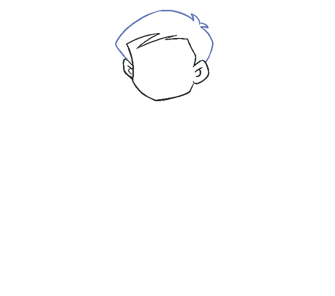 678x600 How To Draw A Boy In A Few Easy Steps Easy Drawing Guides - Cartoon Drawing Boy