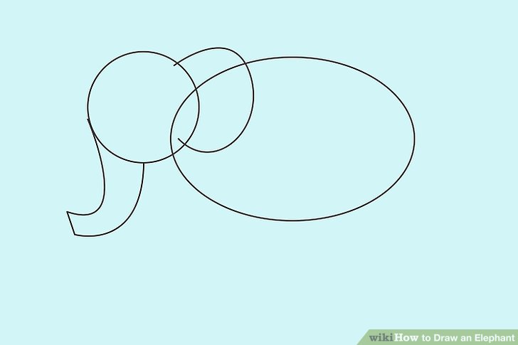 728x485 Ways To Draw An Elephant - Cartoon Drawing Elephant