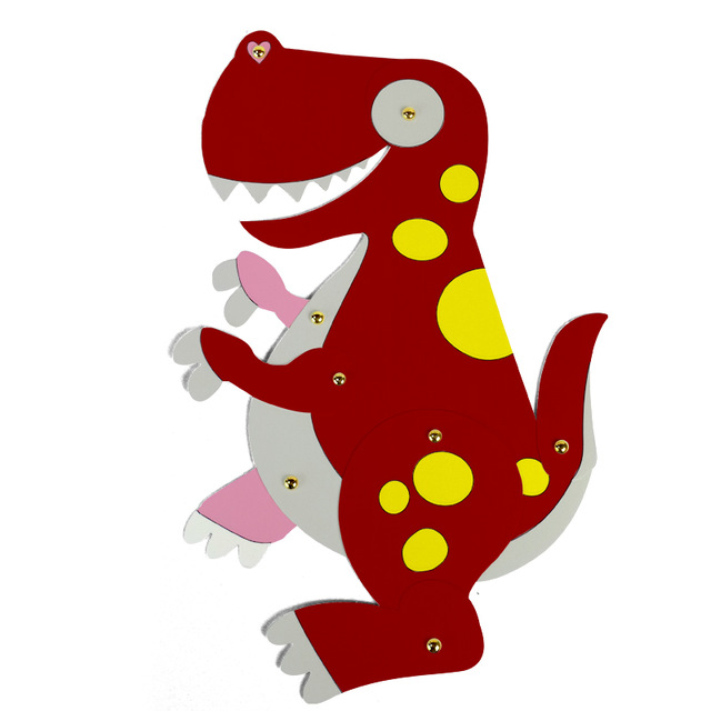 640x640 Draw Kids Craft Diy Dinosaur Cardboard Painting Decoration - Cartoon Drawing Games