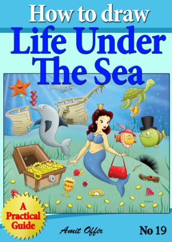356x500 How To Draw Life Under The Sea - Cartoon Drawing Games
