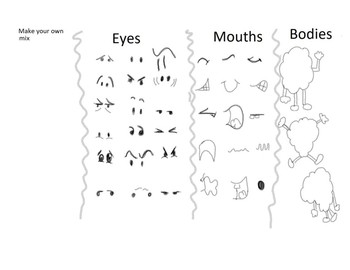350x270 Simple Cartoon Drawing Tutorial - Cartoon Drawing Lessons