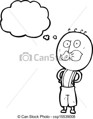 366x470 Cartoon Healthy Old Man - Cartoon Drawing Of An Old Man
