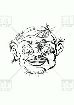 283x400 Caricature Of Old Man - Cartoon Drawing Of An Old Man