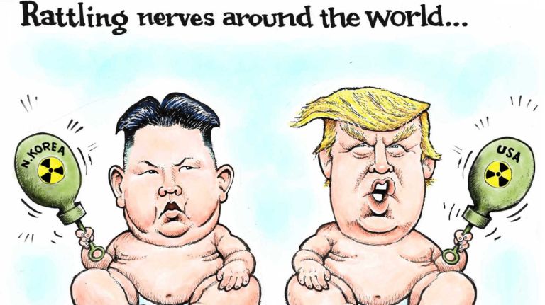 768x431 Should Cartoonists Stop Drawing Donald Trump As A Baby Newsday - Cartoon Drawing Of Donald Trump