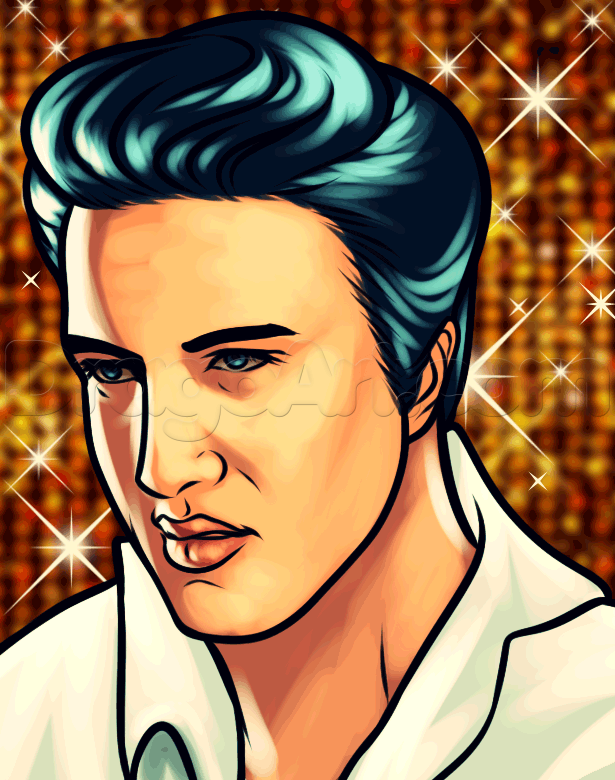 Cartoon Drawing Of Elvis at Explore collection of