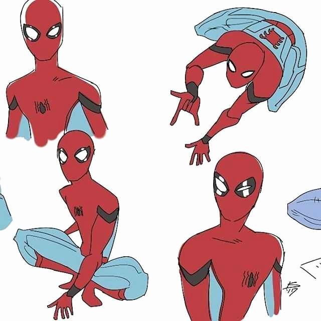 640x640 jeux marvel en ligne beau elegant spiderman cartoon drawing - Cartoon Drawing Of Spiderman