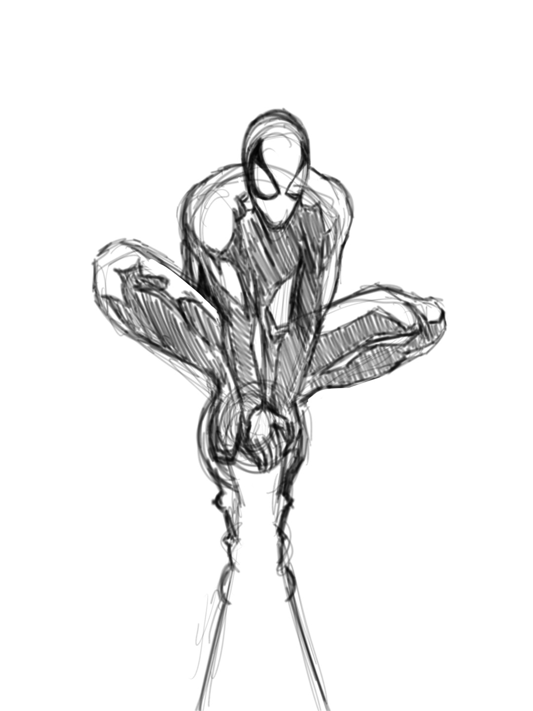 1080x1440 Artstation - Cartoon Drawing Of Spiderman