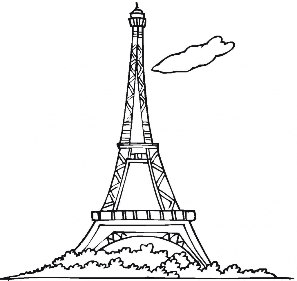 1024x970 eiffel clipart free download on scubasanmateo - Cartoon Drawing Of The Eiffel Tower