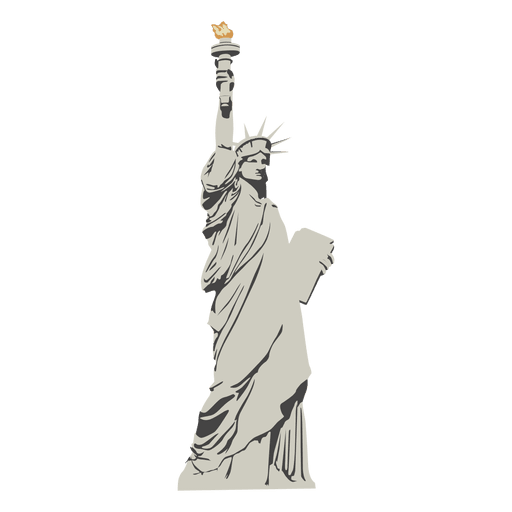 Cartoon Drawing Of The Statue Of Liberty at