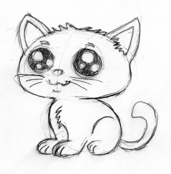 600x611 Cartoon Pencil Drawings Cartoon Drawing Pencil At Getdrawings Free - Cartoon Drawing Pencil