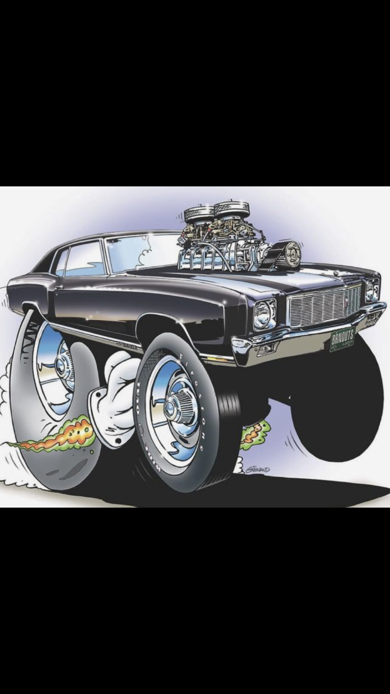 1242x2208 t's cartoon, automotive art, ed roth art - Cartoon Drawings Of Cars