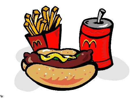 470x338 cartoon mcdonalds - Cartoon Drawings Of Food