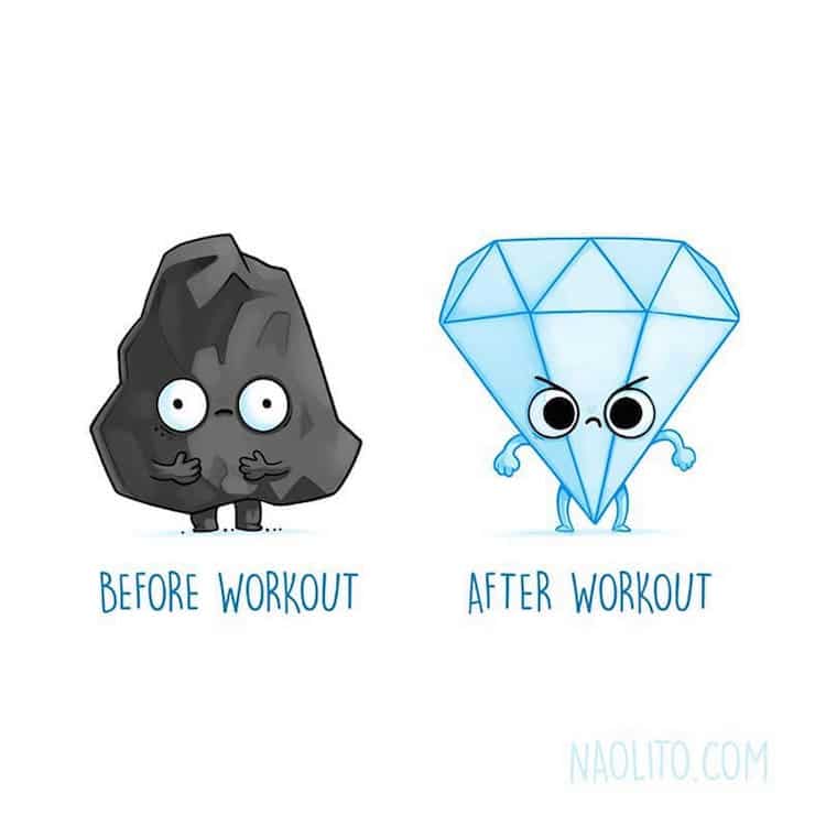 750x750 cute cartoon drawings illustrate relatable and after - Cartoon Drawings Of Food