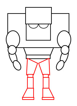 250x345 Drawing A Cartoon Football Player - Cartoon Drawings Of Football Players