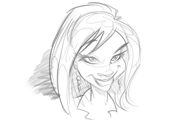 600x450 how to draw a cartoon face correctly on behance - Cartoon Face Drawing