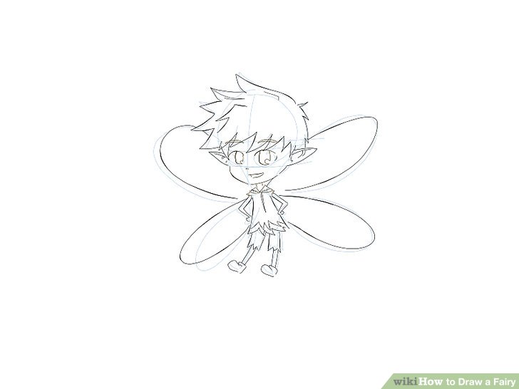 Cartoon Fairy Drawing