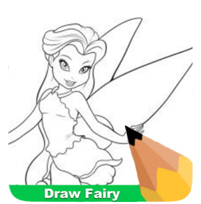 392x398 How To Draw Fairies How To Draw - Cartoon Fairy Drawing