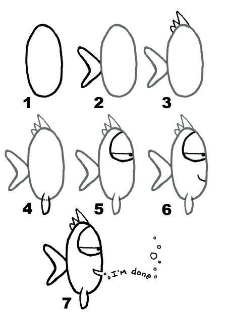 450x630 Duke Of Dudley Cartoons Unit Study Drawings, Cartoon Drawings - Cartoon Fish Drawing