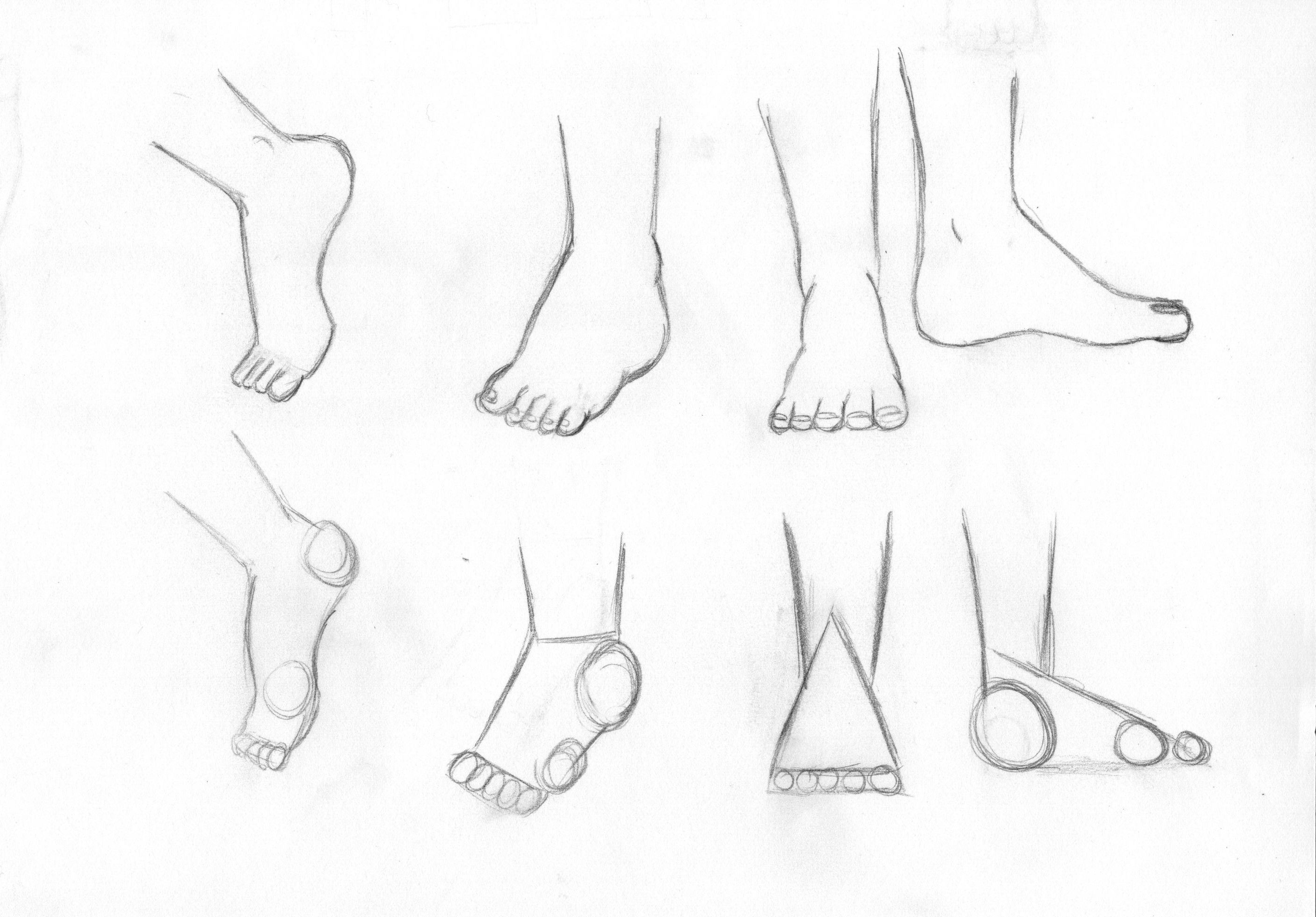 Cartoon Foot Drawing at Explore