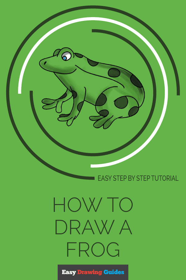600x900 How To Draw A Cartoon Frog In A Few Easy Steps Easy Drawing Guides - Cartoon Frog Drawing