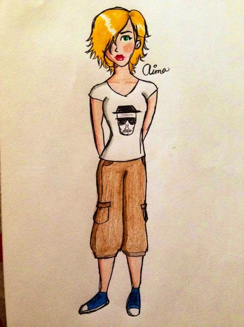 478x640 How To Draw A Cartoon Girl - Cartoon Girl Drawing