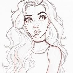 236x236 Small Easy Drawings Best Cute Girl Drawing Ideas - Cartoon Girl Drawing