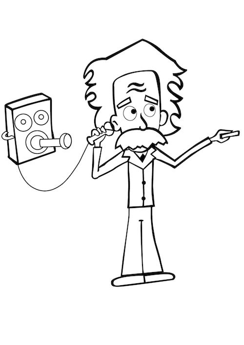 500x705 Drawing A Cartoon In Illustrator - Cartoon Human Drawing