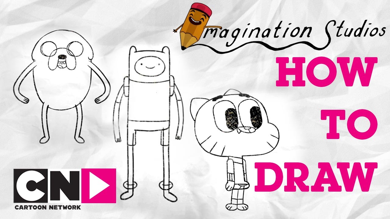 1280x720 how to draw your favourite cartoon network characters - Cartoon Human Drawing