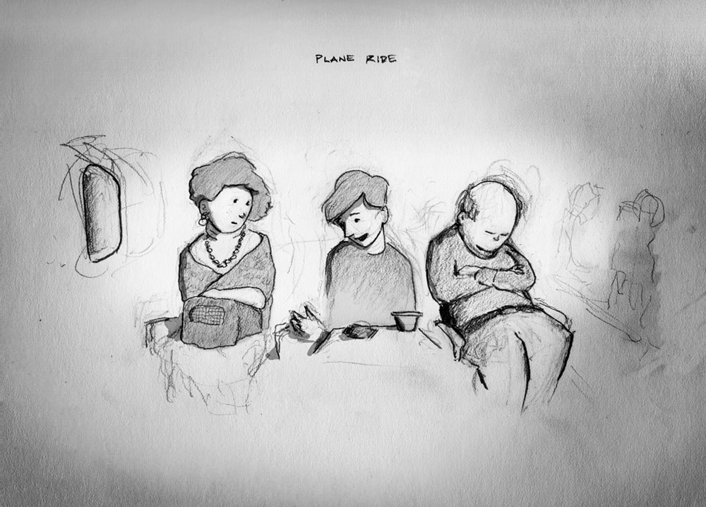 1000x718 the drawings of curtis wiklund - Cartoon Human Drawing