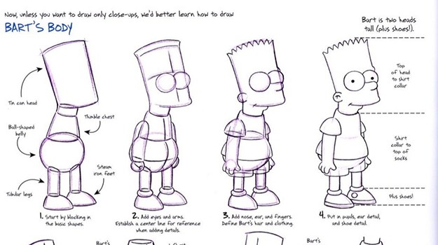625x350 animation style guides for your favorite tv shows are extremely - Cartoon Human Drawing