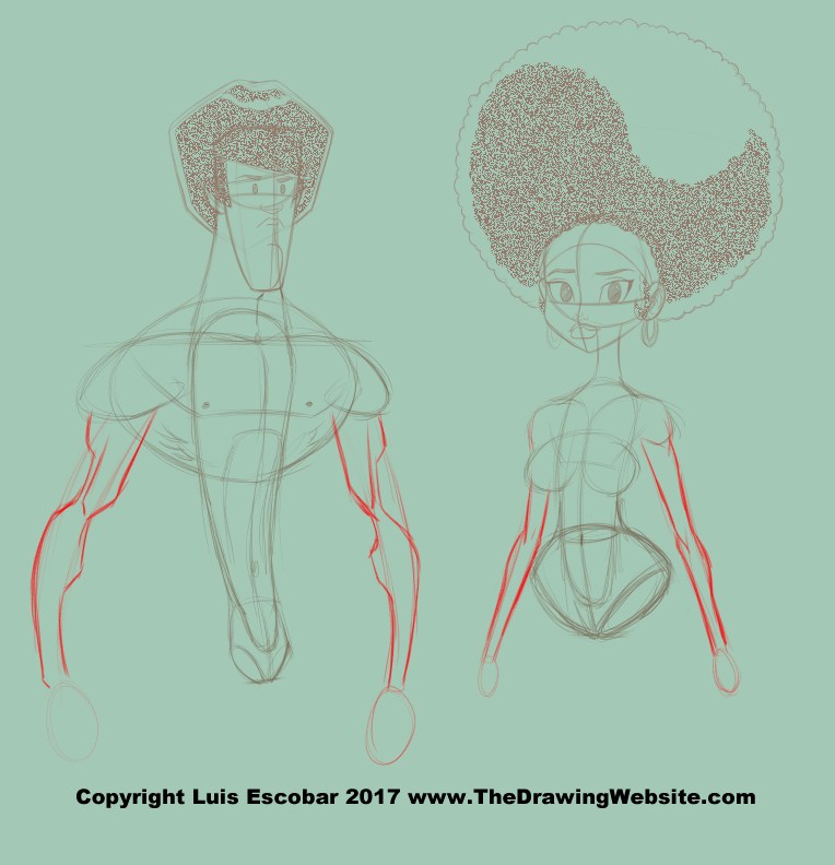 764x792 cartoon arm formulathe drawing website the drawing website - Cartoon Human Drawing