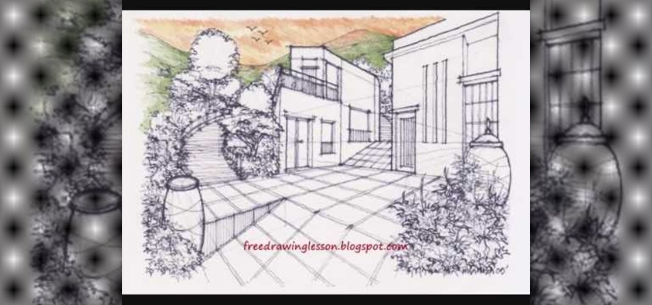 1280x600 How To Draw And Color Landscape Scenery Drawing Illustration - Cartoon Landscape Drawing