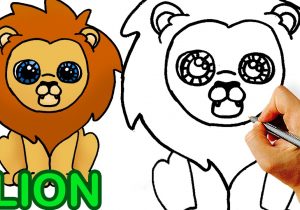 Cartoon Lion Face Drawing At Paintingvalley Com Explore