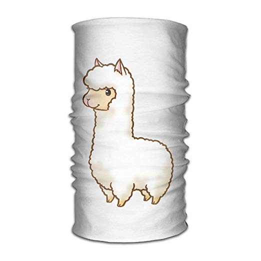 522x522 woodrow nora bandana headband stylish llama alpaca - Cartoon Llama Drawing