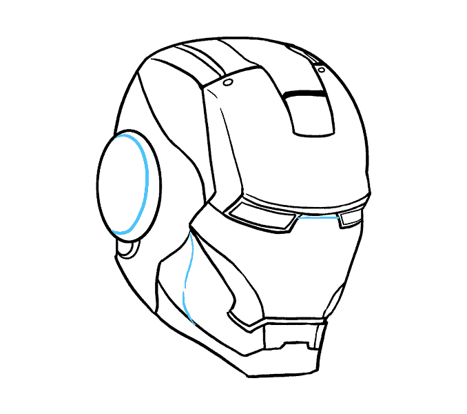 678x600 How To Draw Iron Man In A Few Easy Steps Easy Drawing Guides - Cartoon Man Drawing