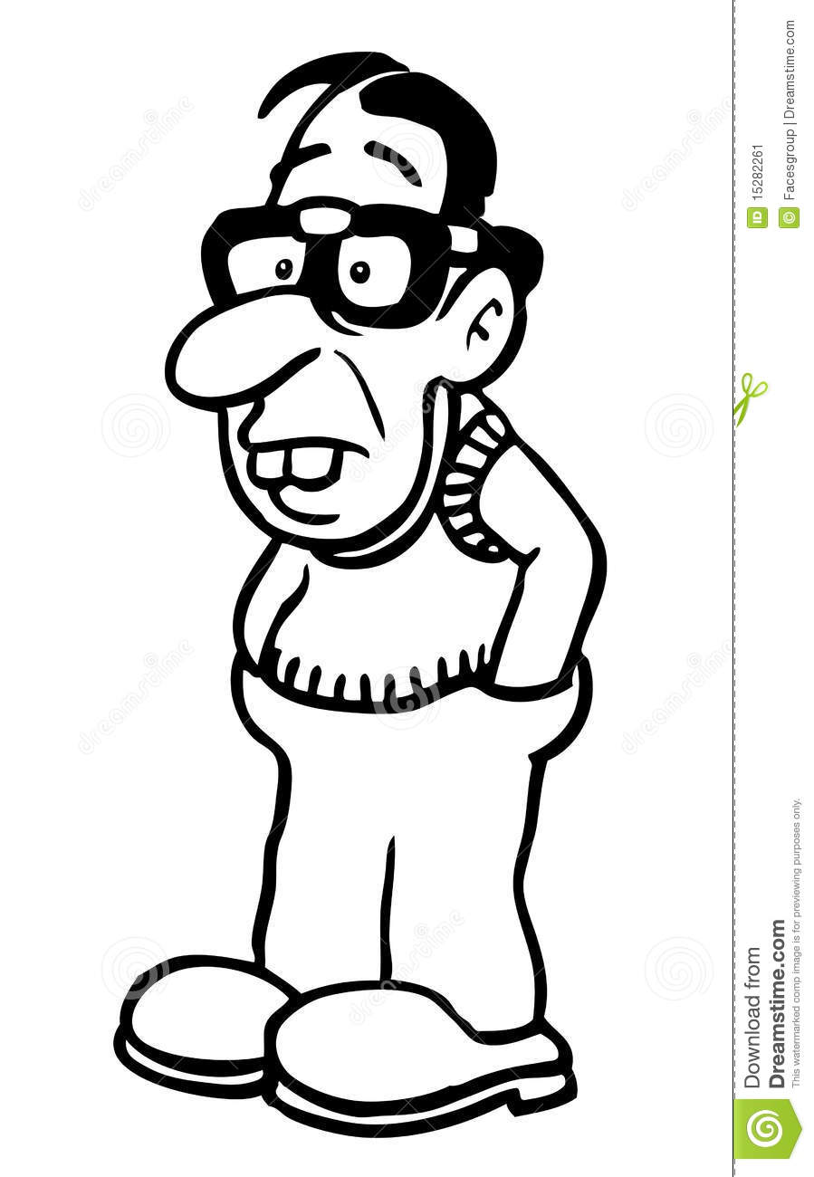 899x1300 Huge Collection Of 'cartoon Drawing Man' Download More Than - Cartoon Man Drawing