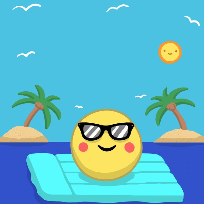 650x650 Cartoon Moon Pirate Art Background, Drawing, Cute, Fun Background - Cartoon Moon Drawing