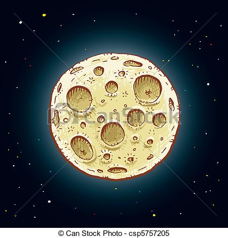 450x470 cartoon moon a glowing, cartoon moon - Cartoon Moon Drawing