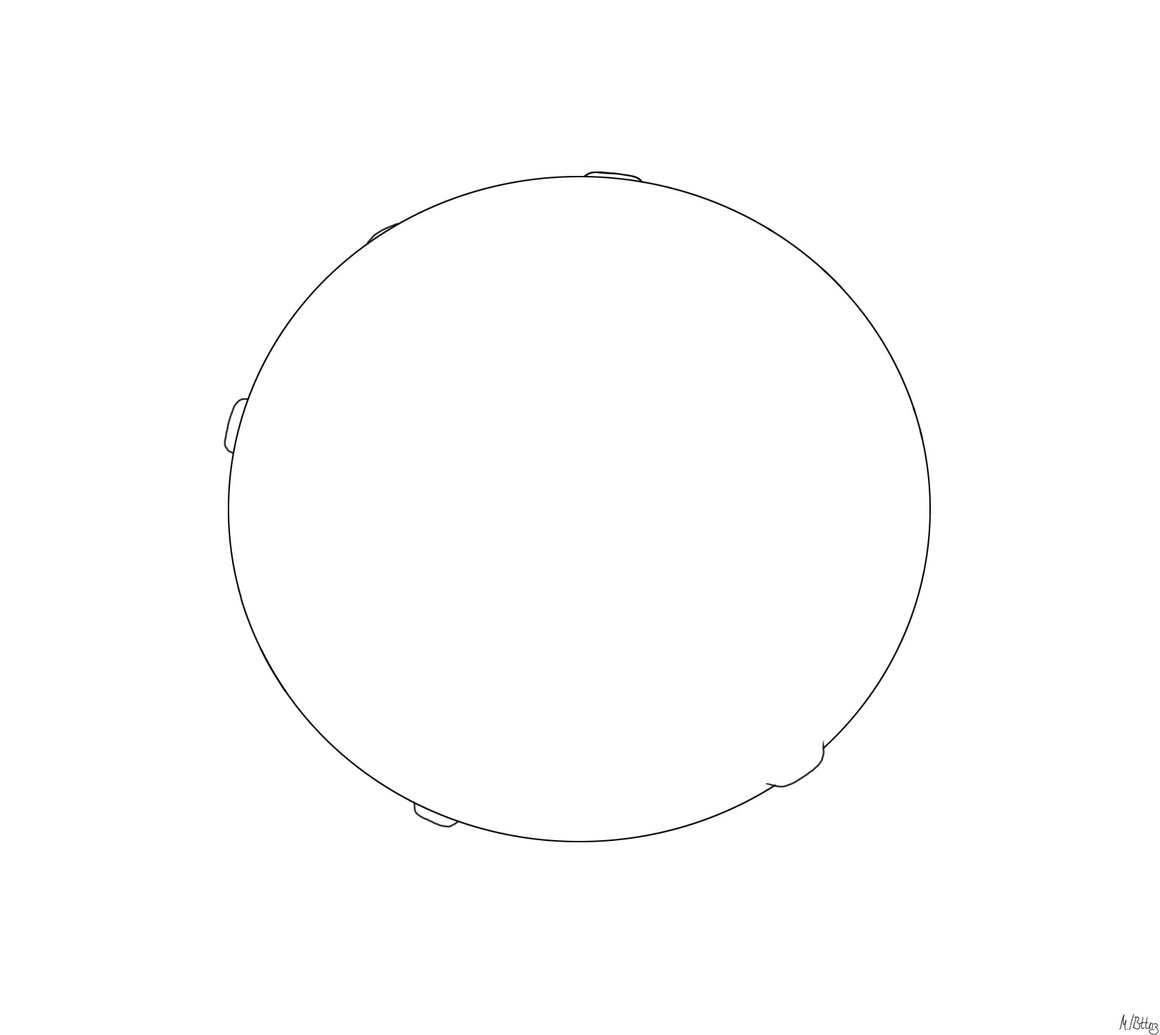 1655x1477 An Out Of This World Drawing The Moon - Cartoon Moon Drawing