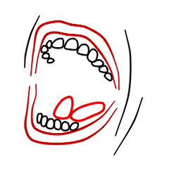 250x250 Drawing A Cartoon Mouth - Cartoon Mouth Drawing