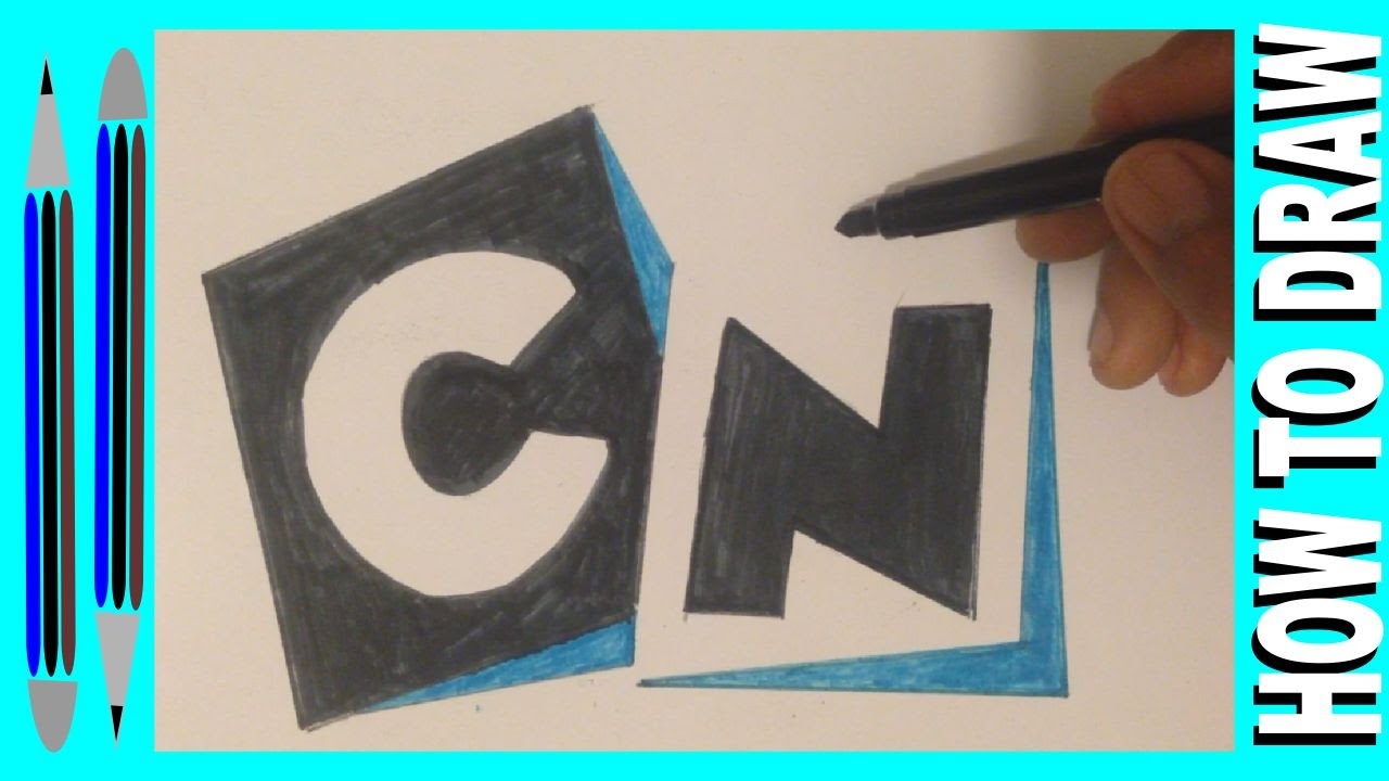 1280x720 How To Draw Cartoon Network Logo - Cartoon Network Drawings